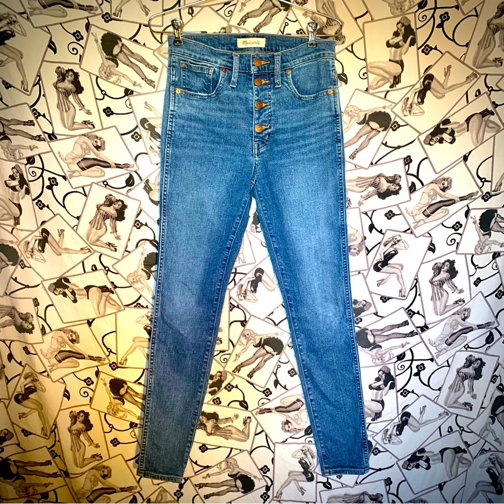 Madewell High Rise Skinny Jeans